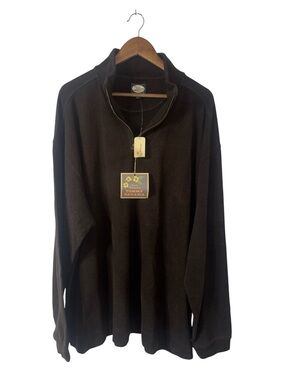 NEW Tommy Bahama Brown On The Rocks Long Sleeve Half Zip Sweatshirt Men XXL